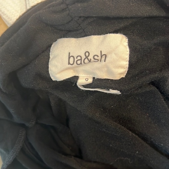 Ba&sh Black Lady T-Shirt Size 0 - Picture 6 of 7